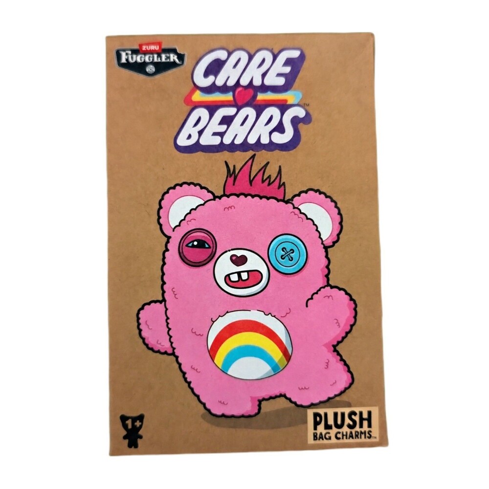 ZURU Fuggler Care Bears Mini Plush Bag Charm Keychain